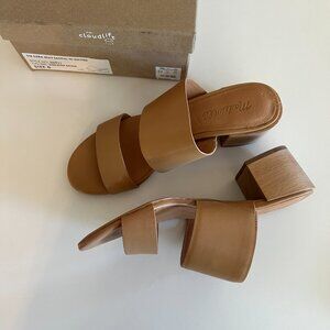 NEW Madewell The Kiera Mule Sandal / vintage beige / size 8